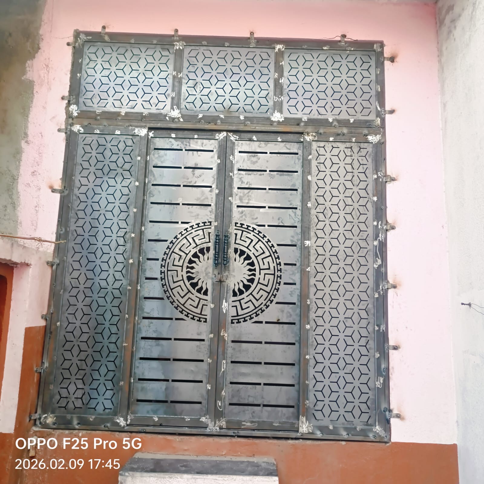 Industrial steel structure